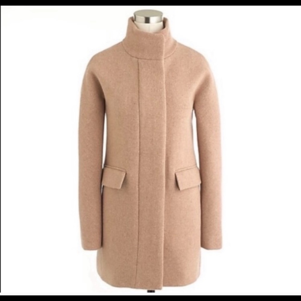 Jcrew Stadium Cloth Coat